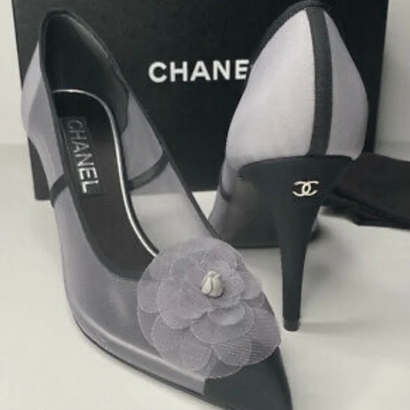 Chanel Mesh Heels - Picture 1 of 4